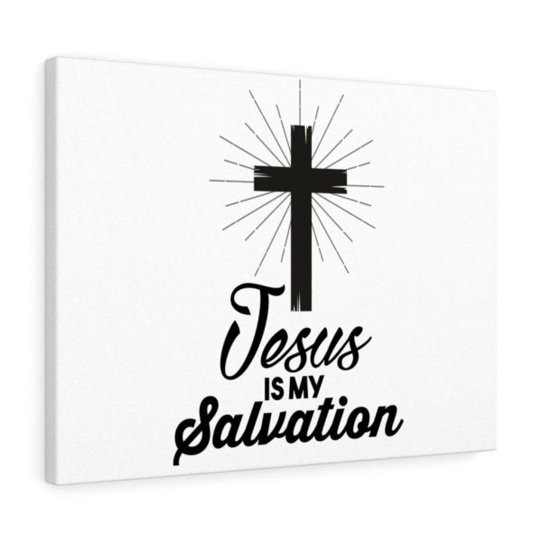 Scripture Canvas Jesus Is My Salvation Christian Meaningful Framed Prints, Canvas Paintings - Image 7