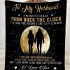 I Love You Forever And Always Fleece Blanket Gift For Husband - Image 2