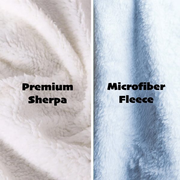 Dad To Son Sometimes It Hard To Find Fleece Blanket Sherpa Blanket - Image 3