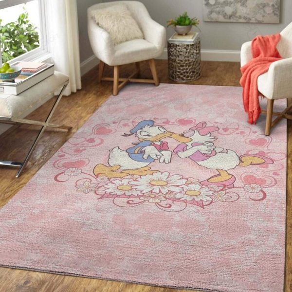 Donald Duck Fans Disney Movie Homebeautyus Rectangle Rug Decor Area Rugs For Living Room Bedroom Kitchen Rugs Home Carpet Flooring Rs012475 Print