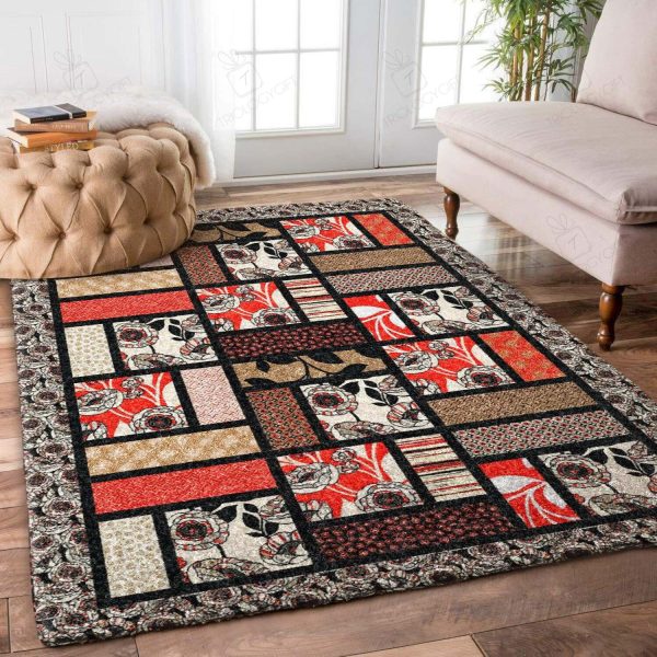 Flower Rectangle Rug Decor Area Rugs For Living Room Bedroom Kitchen Rugs Home Carpet Flooring Rs013742 Print