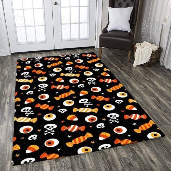 Halloween Rectangle Rug Decor Area Rugs For Living Room Bedroom Kitchen Rugs Home Carpet Flooring Rs015066 Print